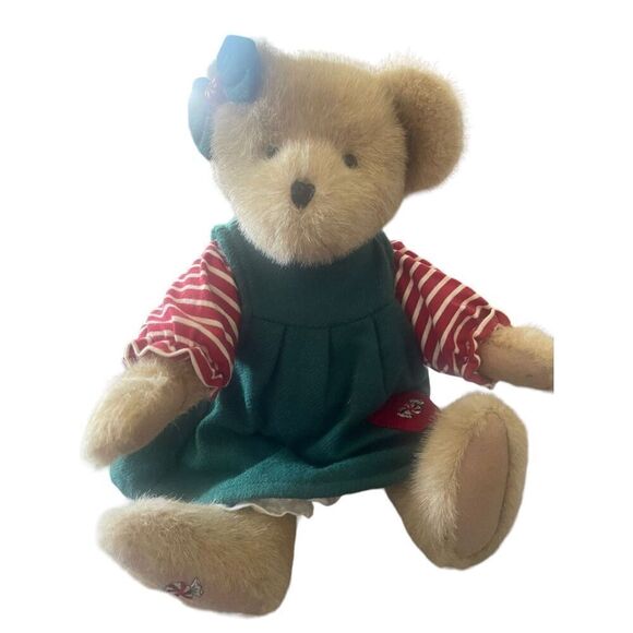 Boyds Bear Kid's Multicolor Spera Mintly Head Bean Collection Peppermint Plush - Picture 13 of 15